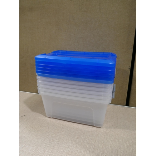 6154 - Iris 15L Storage Boxes (328-118, 119, 120, 121, 122, 129, 130)* This lot is subject to vat