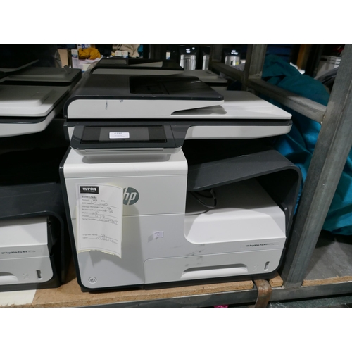 6189 - 2 HP Pagewide Pro MFP 477DW Printers *This lot is subject to VAT