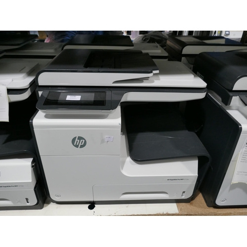 6190 - 2 HP Pagewide Pro MFP 477DW Printers *This lot is subject to VAT