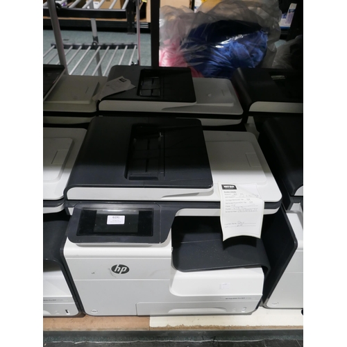 6191 - 2 HP Pagewide Pro MFP 477DW Printers *This lot is subject to VAT