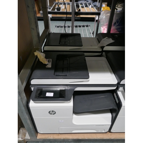 6192 - 2 HP Pagewide Pro MFP 477DW Printers *This lot is subject to VAT