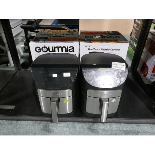 6194 - 2 x Gourmia Air Fryers 7Qt     (328-14,15)* This lot is subject to vat