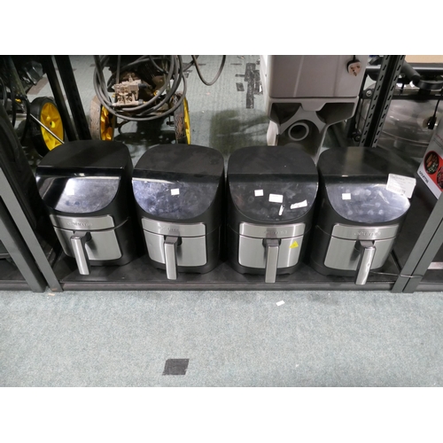 6195 - 4 x Gourmia Air Fryers 7Qt     (328-136-139)* This lot is subject to vat