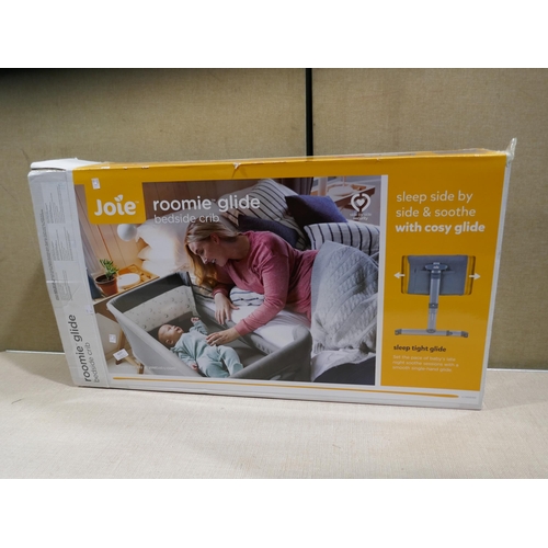 6227 - Joie Roomie Glide Grey Crib, Original RRP £99.99 + vat (328-165)* This lot is subject to vat