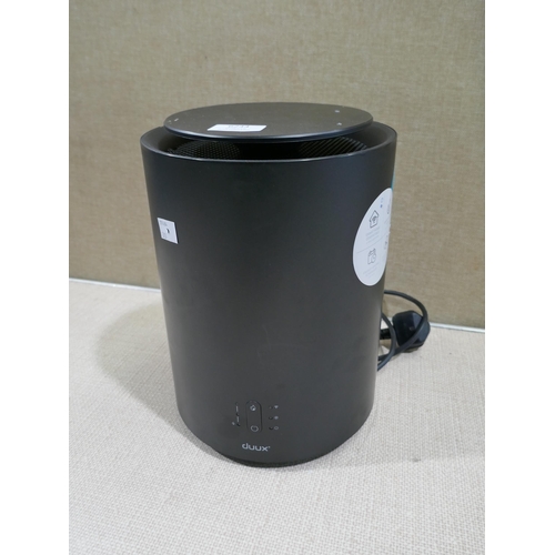 6244 - Duux Tag Humidifier Black  (328-55)* This lot is subject to vat