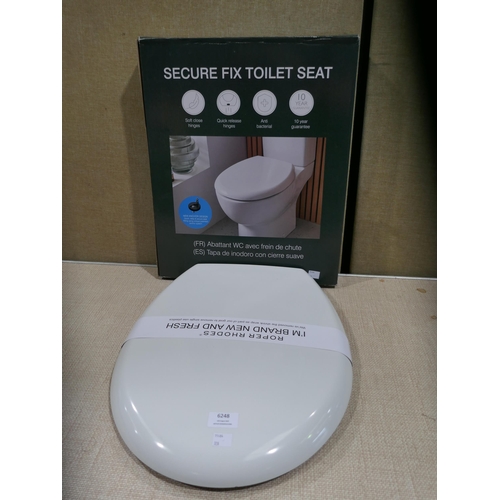 6248 - Roper Rhodes Toilet Seat Secure Fix (328-57)* This lot is subject to vat