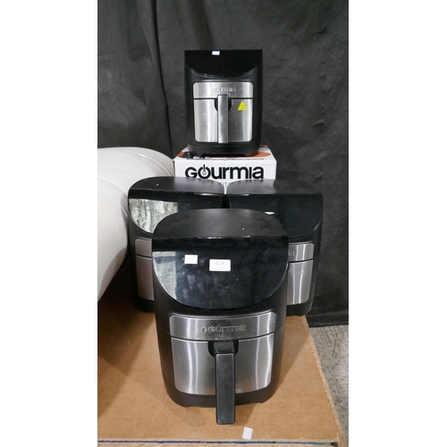 6278 - 4x Gourmia Air Fryer's - Sold As Scrap     (328-135)* This lot is subject to vat