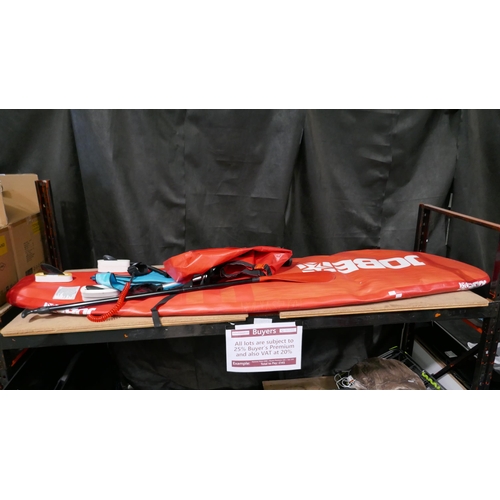 6288 - Jobe Aero Paddle Board With Bag, Pump, Etc, Original RRP £316.66 + Vat *This Item Is Subject To Vat ... 