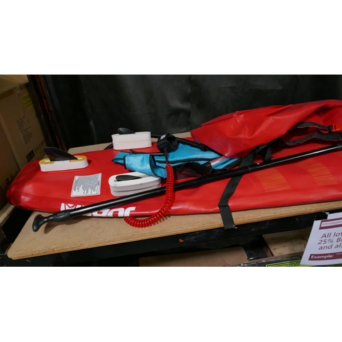 6288 - Jobe Aero Paddle Board With Bag, Pump, Etc, Original RRP £316.66 + Vat *This Item Is Subject To Vat ... 