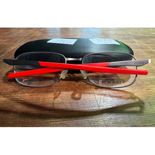 6087A - Puma Reading glasses (329-492) *This lot is subject to vat