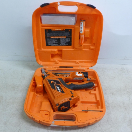 2004 - A Paslode Impulse Frame Master-Li 30 degree framing nailer in case