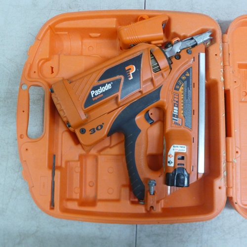 2004 - A Paslode Impulse Frame Master-Li 30 degree framing nailer in case