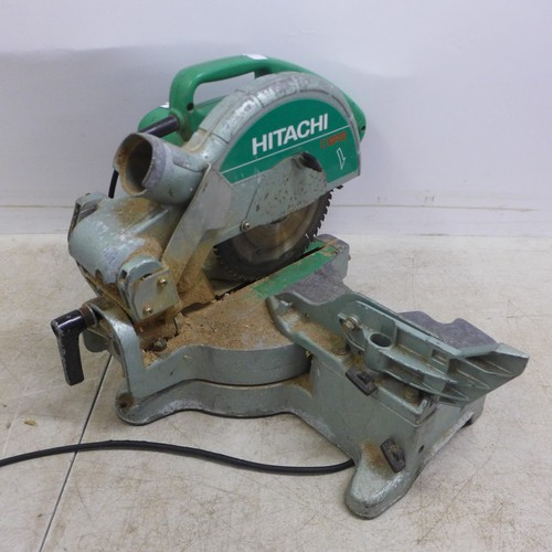 2003 - A Hitachi C10FCB, 230V power saw and 2 Plasplugs Contractor Plus 230v 500w tile cutters