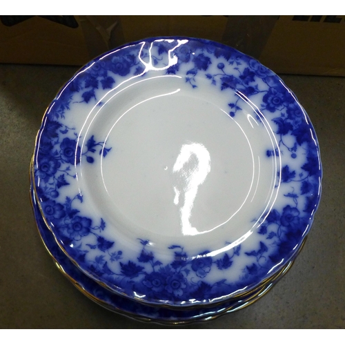 1064 - A mixed lot of china, glass and plated items including Royal Crown Derby, Minton Haddon Hall, Royal ... 