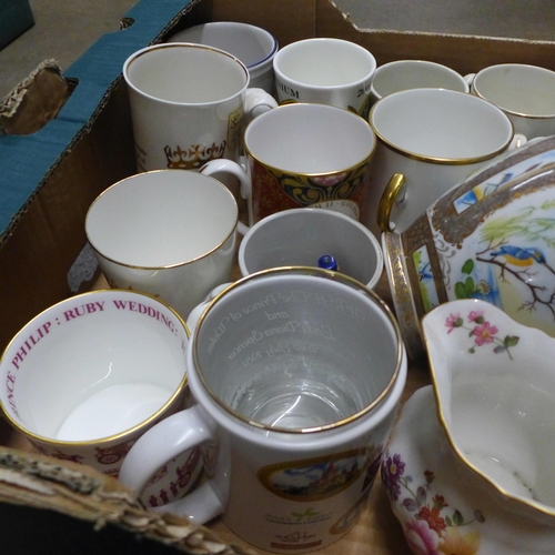 1070 - Decorative and commemorative china, Aynsley, Royal Worcester and others **PLEASE NOTE THIS LOT IS NO... 