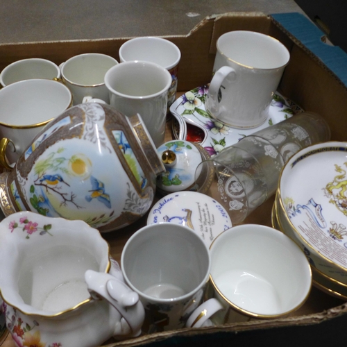 1070 - Decorative and commemorative china, Aynsley, Royal Worcester and others **PLEASE NOTE THIS LOT IS NO... 