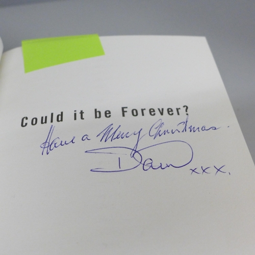 616 - A David Cassidy biography, Could it be Forever, My Story, signed twice