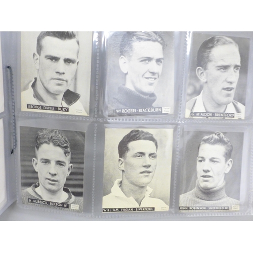 632 - Cigarette cards; six complete sport sets, including Phillips, Olympic Champions, Soccer Stars; Topic... 