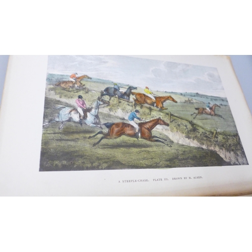 653 - A History of Steeplechasing - William Blew, illustrated by Henry Alken 1901 and A.H. Swiss Hunting M... 