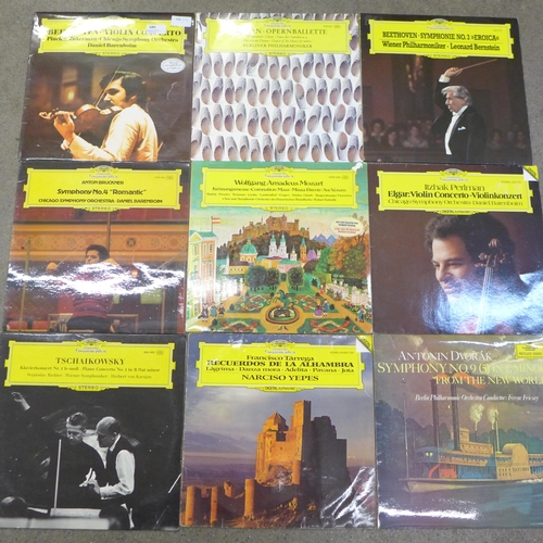 680 - Sixteen Deutsche Grammophon classical LP records