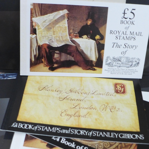 697 - Stamps; a shoebox with a modern selection of Great Britain unmounted mint decimal stamps in sets, gu... 