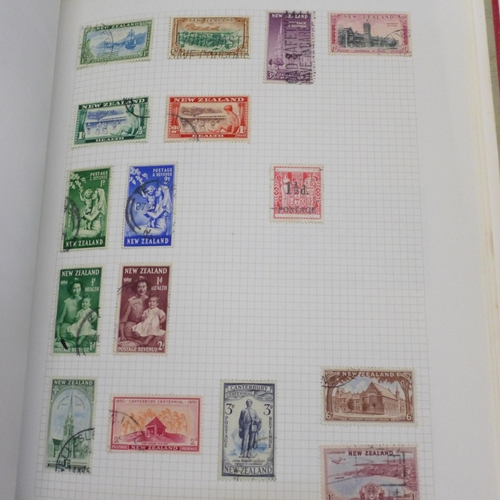 753 - Three albums of stamps, Guernsey and Commonwealth