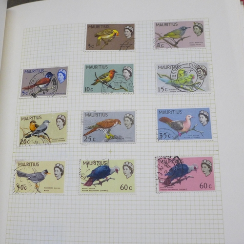 753 - Three albums of stamps, Guernsey and Commonwealth