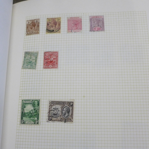 753 - Three albums of stamps, Guernsey and Commonwealth