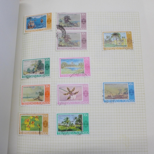 753 - Three albums of stamps, Guernsey and Commonwealth