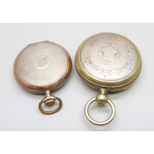 960 - Two silver pocket watches