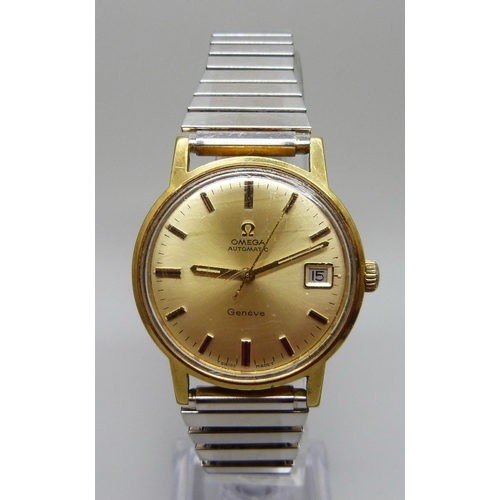 961 - A Omega automatic wristwatch with date