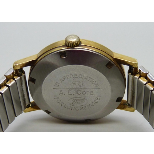 961 - A Omega automatic wristwatch with date