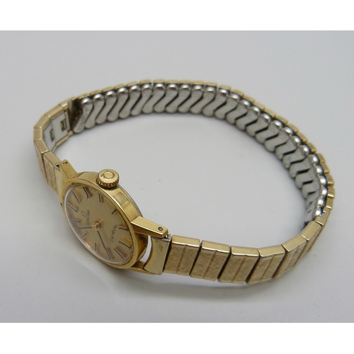 966 - A lady's Omega wristwatch