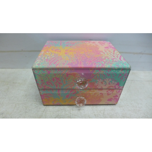 2044 - 7 unused 2 drawer jewellery boxes