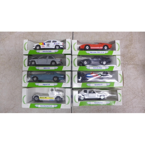 2048 - A collection of die-cast toy cars - mostly boxed including Corgi Mobil, Lledo, Promotional Models, M... 