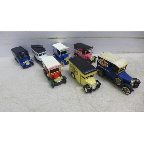 2048 - A collection of die-cast toy cars - mostly boxed including Corgi Mobil, Lledo, Promotional Models, M... 