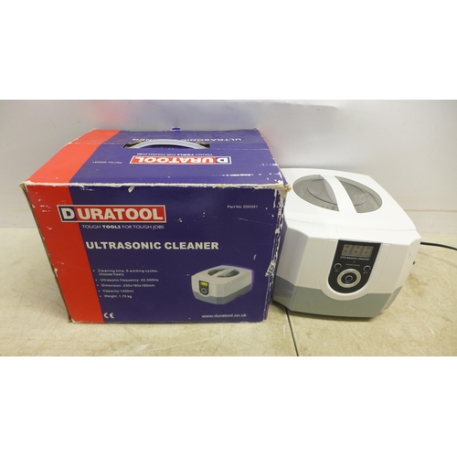 2053 - A Duratool Ultrasonic cleaner - boxed