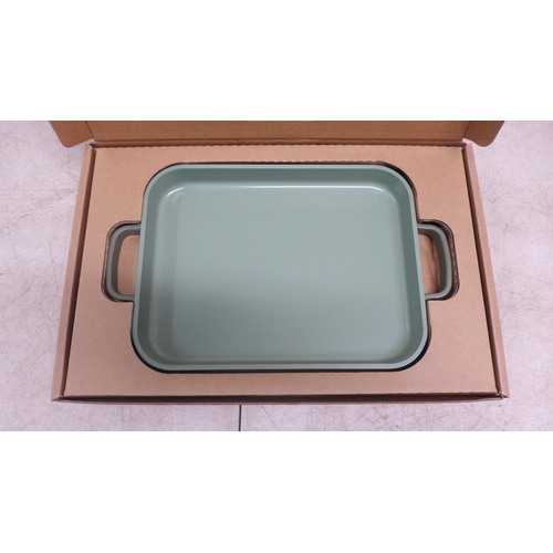 2058 - An Our Place 37cm Sage Baking tray - Boxed