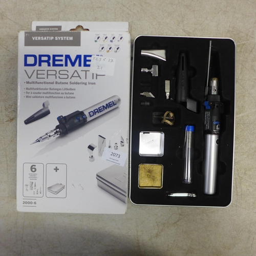 2073 - A Dremel VersaTip multi-functional butane soldering iron