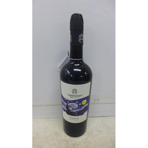 2050 - A box of Six 750ml bottles of Matronae Wincent Primitivo IGP red wine