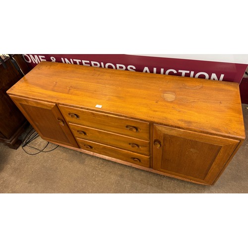 18 - An Ercol Blonde elm Windsor sideboard