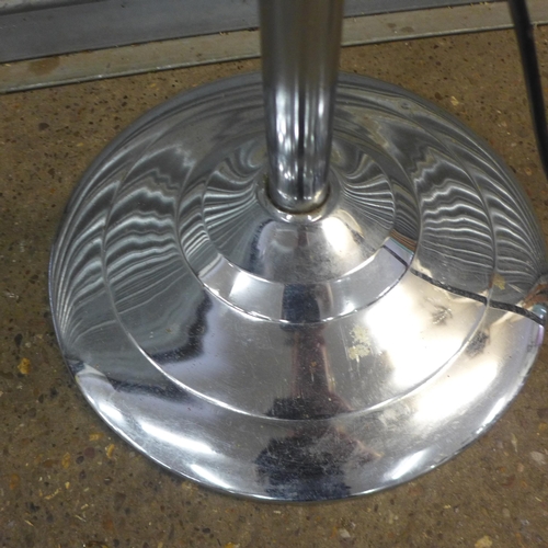 2139 - A Challenge stainless steel pedestal fan