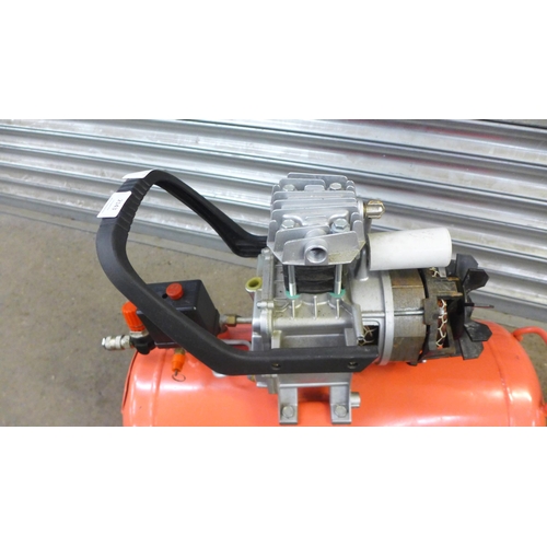 2143 - A 50 litre PS 8 bar air compressor  * Police Repossession (failed PAT test due to case missing and i... 