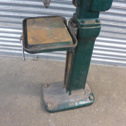 2144 - A Corona 12AX heavy duty workshop pillar drill - 240v single phase