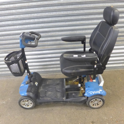 2147 - A Vista DX 4 wheel mobility scooter - with key (no battery or charger)