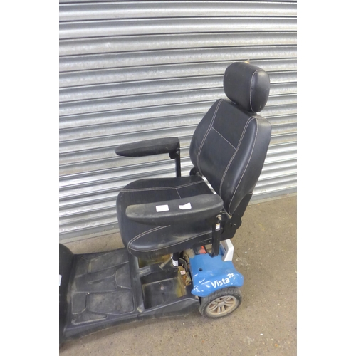 2147 - A Vista DX 4 wheel mobility scooter - with key (no battery or charger)