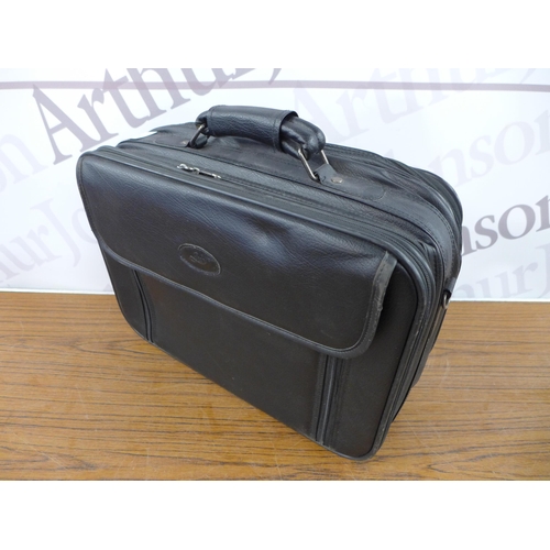 2312 - 2 leather laptop bags