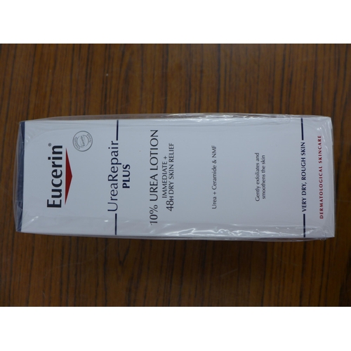 2341 - 12 x 250ml Eucerin UreaRepair Plus 10% urea lotion  * This lot is subject to VAT