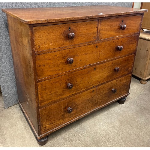 119 - A Victorian mahogany chest of drawers