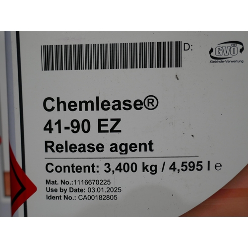 6120A - 3 Tins Of CHEM Trend Chemlease 41-90 EZ Release Agent  *This lot is subject to VAT